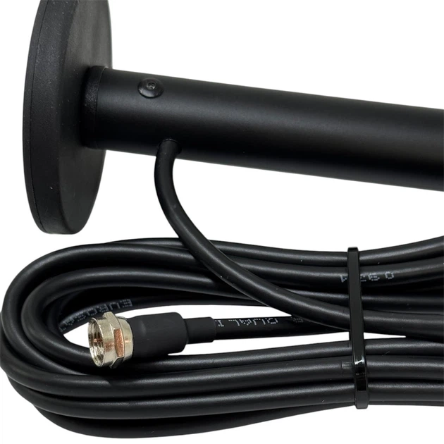 4G LTE антена для автомобіля 10 dBi 880–2700 МГц F Male (тато) з потужним магнітним кріпленням кабелем 3 м - зображення 4