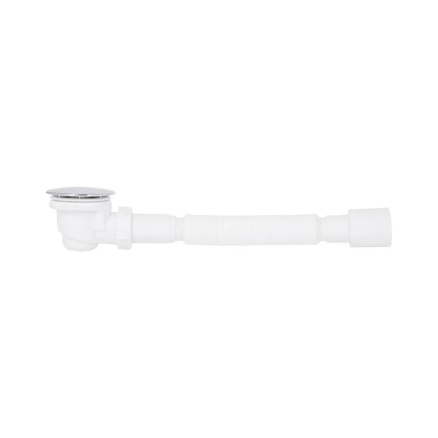 Lidz Душовий піддон DOZORCA SC90x90.LOW, низький, п'ятикутний, акриловий + ніжки, діаметр слива 50 мм - зображення 5