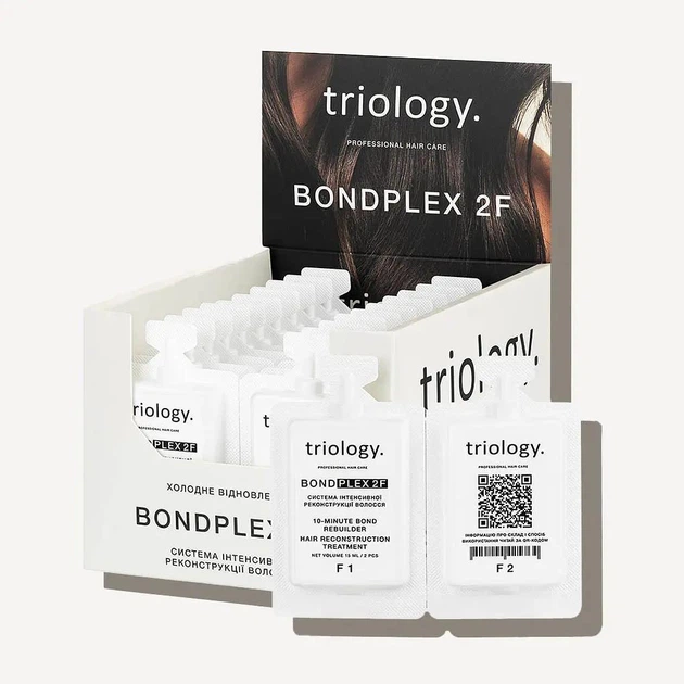 Система интенсивной реконструкции волос холодное восстановление Triology BONDPLEX 2F SET 10 (4823109706095) - изображение 2