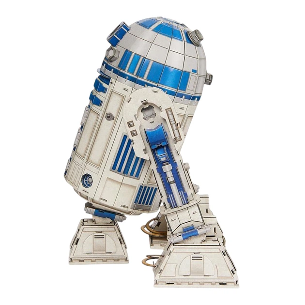 Пазл для створення 3D-моделі Spin Master 4D Build Зоряні війни: дроїд R2-D2, 201 ел (SM45757/6069817) - зображення 3