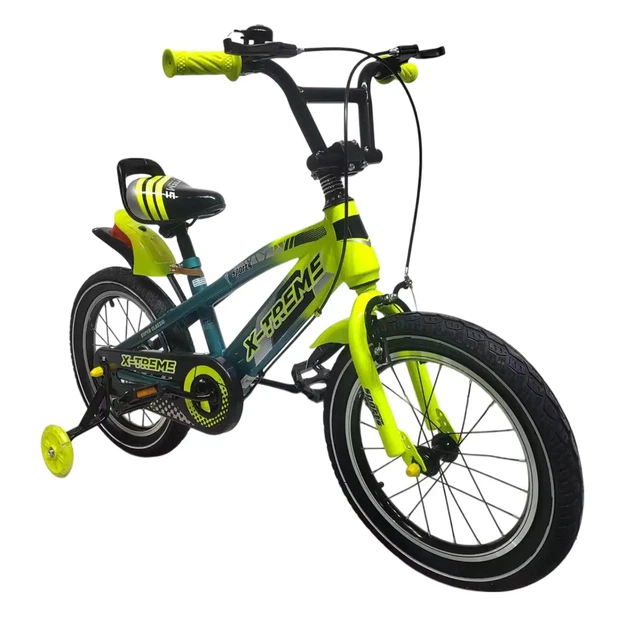 Велосипед для дітей X-Treme SHUTTLE 25.16-02, 16-дюймовий, жовтий - Фото 1 Велосипед для дітей X-Treme SHUTTLE 25.16-02, 16-дюймовий, жовтий - зображення 1