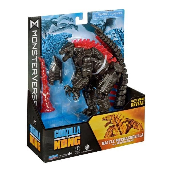 Фигурка Godzilla vs. Kong Мехагодзилла с протонным лучом 15 см (35210) - Фото 7 Фигурка Godzilla vs. Kong Мехагодзилла с протонным лучом 15 см (35210) - изображение 7