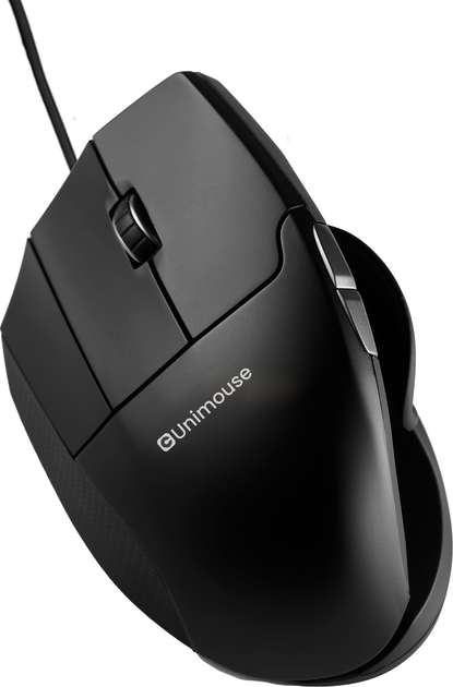 Mysz Contour Design Unimouse USB Black (CDUMBK21002) - obraz 2