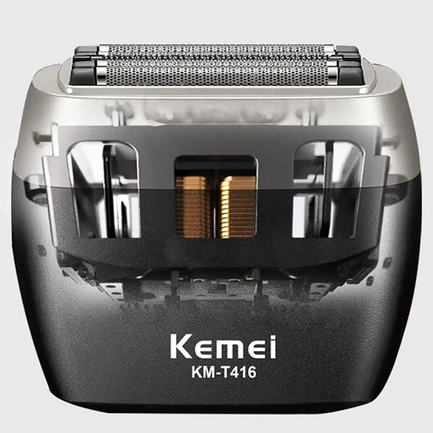 Бездротова бритва для чоловіків USB-C Kemei KM-T416 Чорна - изображение 6