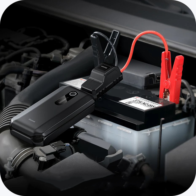 Пускозарядное устройство Baseus Super Energy Air Car Jump Starter 1000A 10 000 mAh Black - изображение 4