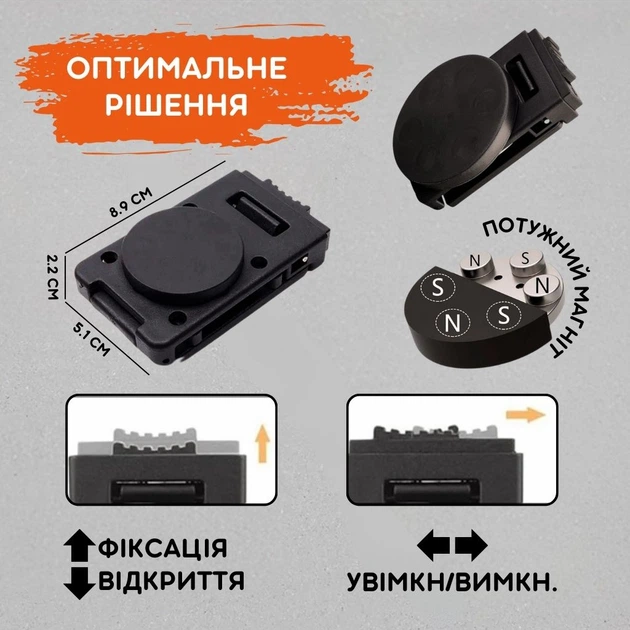 Магнитный зажим для пояса для удержания инструментов до 20 кг - изображение 3