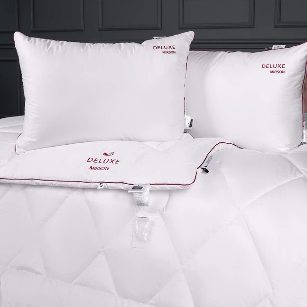 Одеяло антиаллергенное DeLuxe Hand Made №1311 EcoSilk батист 220*240 - изображение 7