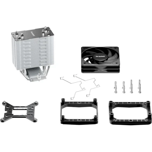 Кулер для процесора be quiet! Pure Rock Slim 3, Black, 1x100 мм (max 1700 об/мин), PWM, для Intel 1851/1700, AMD AM5/AM4, до 130 Вт, висота 127 мм (BK047) - изображение 5