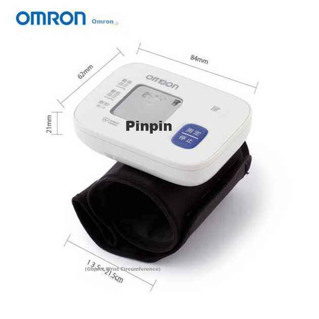 Тонометр на запястье OMRON с импортным чипом, измерение без раздевания, интеллектуальная компрессия, электронный тонометр для домашнего использования, высокоточный полностью автоматический прибор для измерения артериального давления у пожилых людей, 6161 - изображение 8