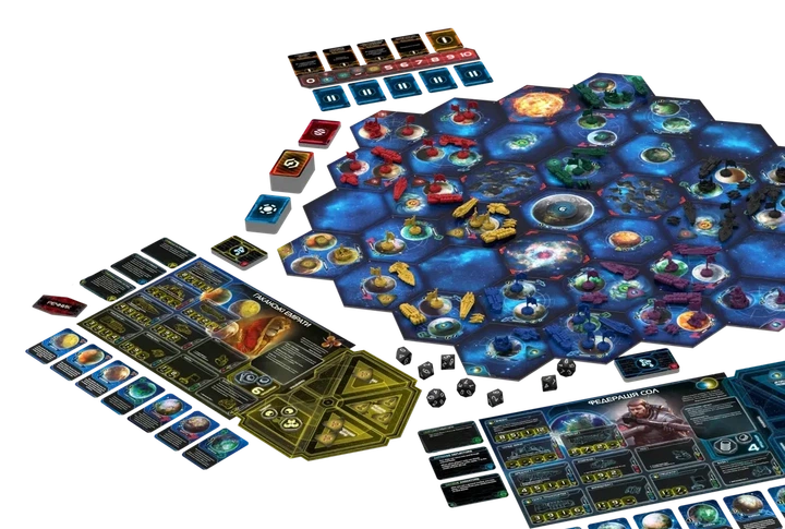 Настольная игра Geekach - Сумерки империи. Четвёртое издание (Twilight Imperium: Fourth Edition) - Фото 4 Настольная игра Geekach - Сумерки империи. Четвёртое издание (Twilight Imperium: Fourth Edition) - изображение 4