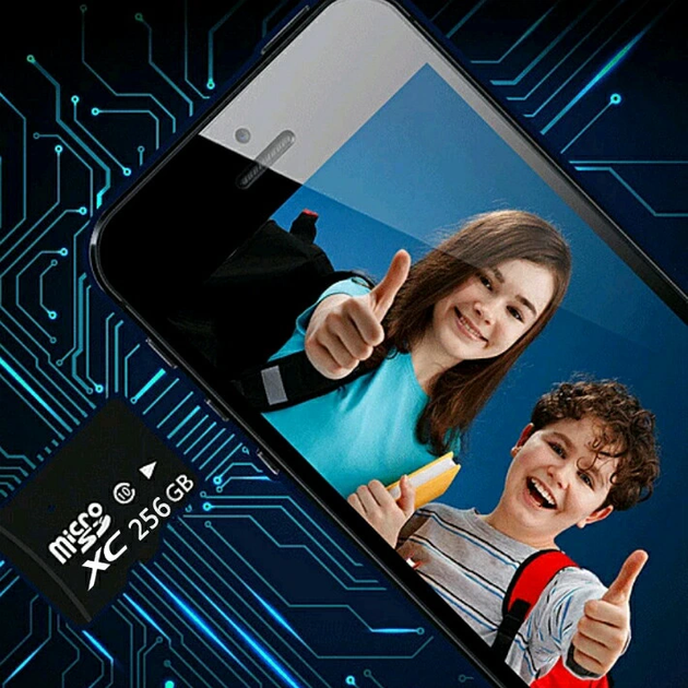 Карта пам’яті microSDXC 256 ГБ Class 10, microSD для смартфона, камери, відеореєстратора та планшета - зображення 5
