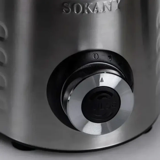 Блендер стаціонарний з кавомолкою Sokany 600 Вт чаша 1.6 л SK-03075 - зображення 8