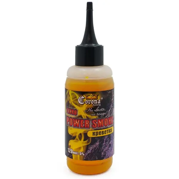 Короповий аттрактант Fluro Power Smoke - Креветка - 120 мл - Фото 1 Короповий аттрактант Fluro Power Smoke - Креветка - 120 мл - зображення 1