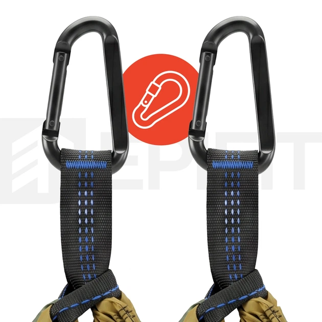 Гамак туристичний EPIFIT CALM300 114261. двомісний навантаження: 200 кг - зображення 6