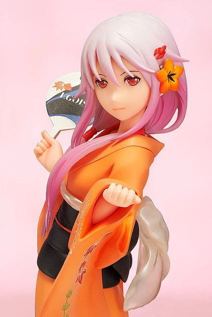 Аніме фігурка 20 см Інорі Юдзуріха з аніме Корона грішника, Guilty crown - Inori Yuzuriha, в кімоно - Фото 3 Аніме фігурка 20 см Інорі Юдзуріха з аніме Корона грішника, Guilty crown - Inori Yuzuriha, в кімоно - зображення 3