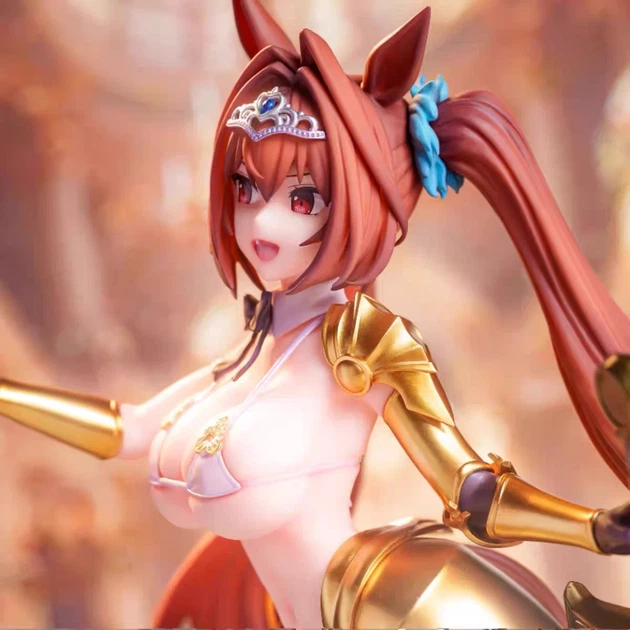 Аніме фігурка Daiwa Scarlet 25 см з гри Uma Musume Pretty Derby, Конячки дербі - Дайва Скарлет, в коробці - изображение 3