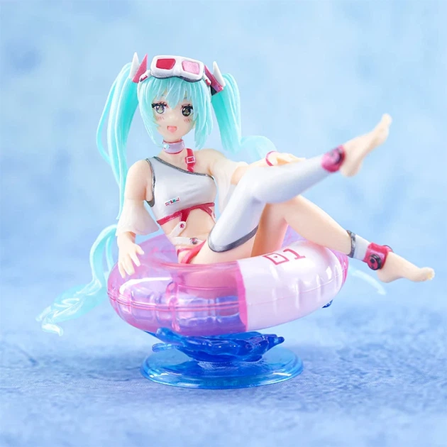 Аніме фігурка 13 см Хацуне Міку вокалоїд - Hatsune Miku anime figure aqua float girl - Фото 1 Аніме фігурка 13 см Хацуне Міку вокалоїд - Hatsune Miku anime figure aqua float girl - зображення 1