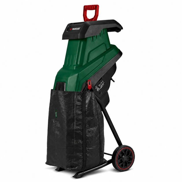Измельчитель веток PARKSIDE PEMH 2400 A1, 2400 Вт, ножевой садовый измельчитель, для веток до 45 мм. - изображение 11