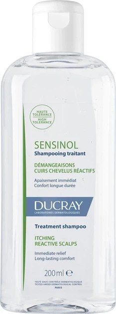 Шампунь для чувствительной кожи головы Ducray Sensinol Treatment Shampoo 200 мл - Фото 1 Шампунь для чувствительной кожи головы Ducray Sensinol Treatment Shampoo 200 мл - изображение 1