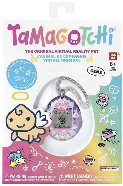 Интерактивная игрушка Bandai Tamagotchi Original Angel Carousel (46180) (3296580461806) - Фото 4 Интерактивная игрушка Bandai Tamagotchi Original Angel Carousel (46180) (3296580461806) - изображение 4