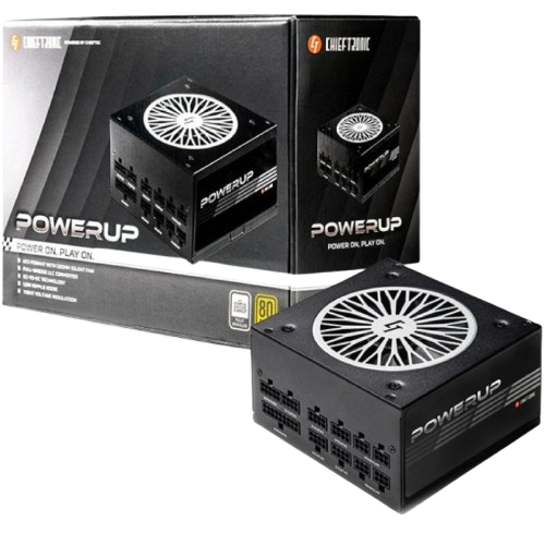 Блок живлення Chieftronic PowerUp 650W 80+ Gold (GPX-650FC) - зображення 2