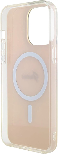 Etui plecki Guess IML Iridescent MagSafe do Apple iPhone 15 Pro Max Pink (3666339155094) - obraz 6