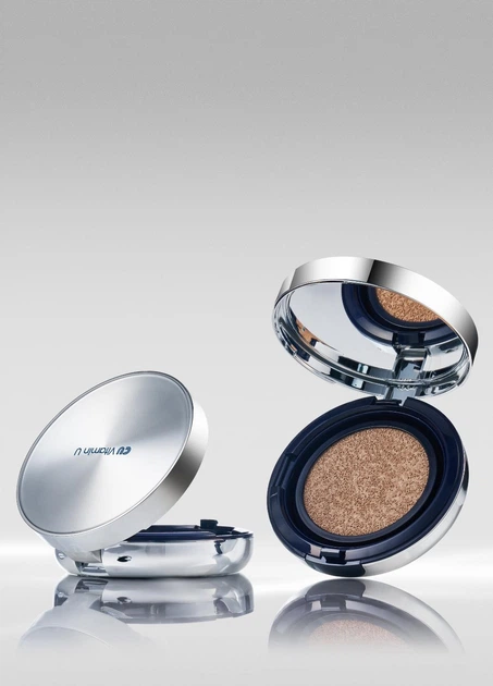 Кушон с полинуклеотидами и витамином U CU SKIN Vitamin U Coverfit Cushionpact SPF 50+ / PA++++ 15 + 15 г 21 тонн - Фото 1 Кушон с полинуклеотидами и витамином U CU SKIN Vitamin U Coverfit Cushionpact SPF 50+ / PA++++ 15 + 15 г 21 тонн - изображение 1