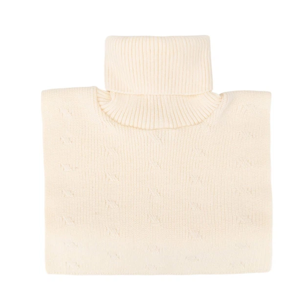 В'язана манішка "Юта" unisex one size 04551 Молочний Talvi - Фото 1 В'язана манішка "Юта" unisex one size 04551 Молочний Talvi - зображення 1