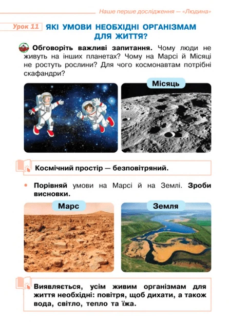 Книга Підручник. Я досліджую світ. 1 клас 1 Частина НУШ - Ірина Грущинська (Украинский язык) - Фото 2 Книга Підручник. Я досліджую світ. 1 клас 1 Частина НУШ - Ірина Грущинська (Украинский язык) - изображение 2
