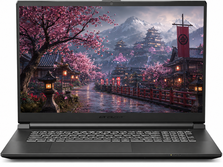 Ігровий ноутбук 17,3" Medion (Lenovo Group) Erazer Scout E20 | IPS (1920x1080) FullHD | 144 Гц | Intel Core i5-13420H | RAM 8 ГБ | SSD 512 ГБ | Nvidia GeForce RTX 4050 | RGB підсвітка клавіатури | Win11 (5387) - Уценка - изображение 2