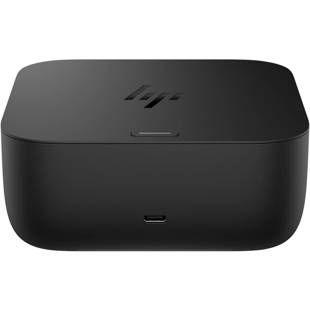 Док-станція - хаб HP G6 Type-C Dock (HDMI / USB 3.1x3 / Type-C / DPx2 / RJ45) BS7S5AA чорна - изображение 2