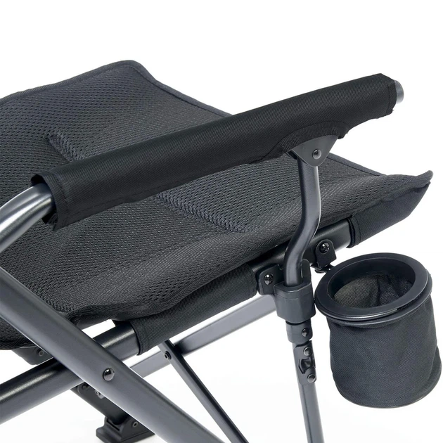Кресло складное Uquip Roxy 120 кг сталь черное - изображение 6