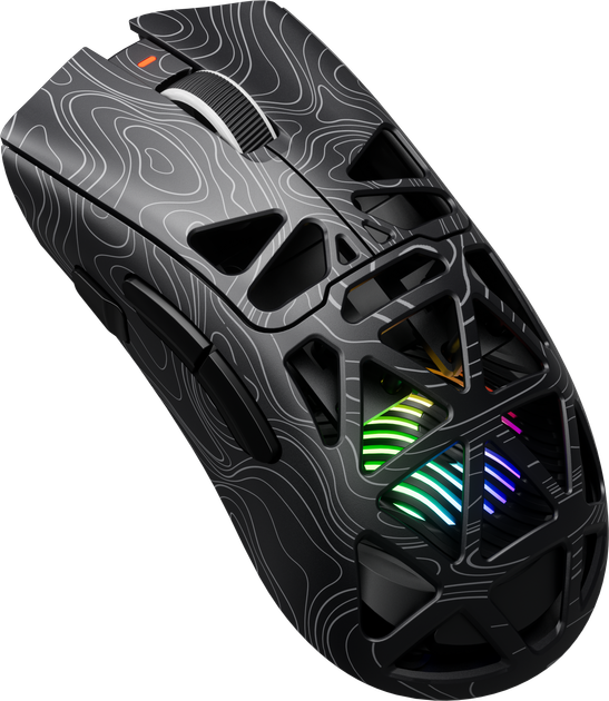 Миша GamePro Genesis Hollow Wireless/Bluetooth/USB Black (GM870HB) - зображення 3