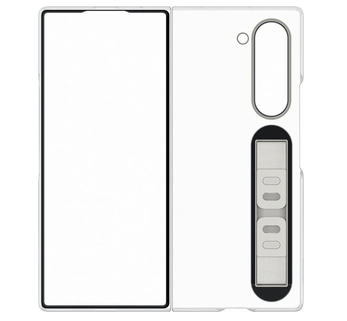 Чехол Samsung Galaxy Z Fold 6 Clear Case - Фото 3 Чехол Samsung Galaxy Z Fold 6 Clear Case - изображение 3