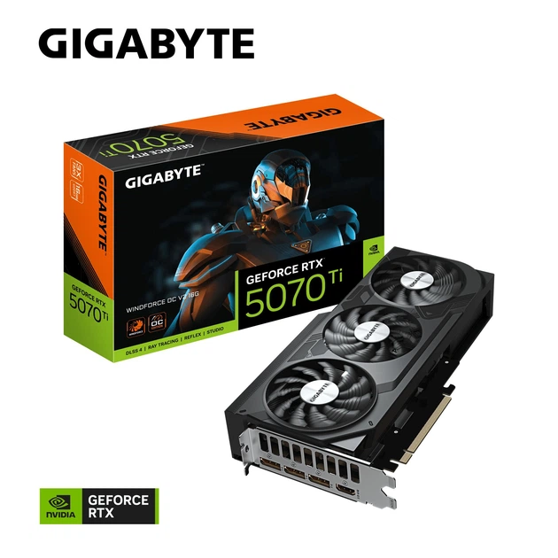 Відеокарта GIGABYTE GeForce RTX 5070 Ti 16GB GDDR7 WINDFORCE OC V2 - Фото 13 Відеокарта GIGABYTE GeForce RTX 5070 Ti 16GB GDDR7 WINDFORCE OC V2 - изображение 13