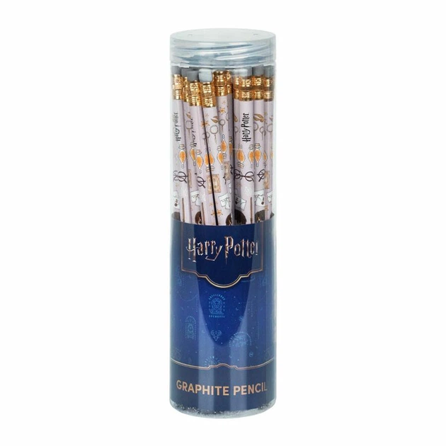 Карандаш Kite Harry Potter "Гарри Поттер" НВ графитный с резинкой белый корпус (HP26-056) - изображение 2