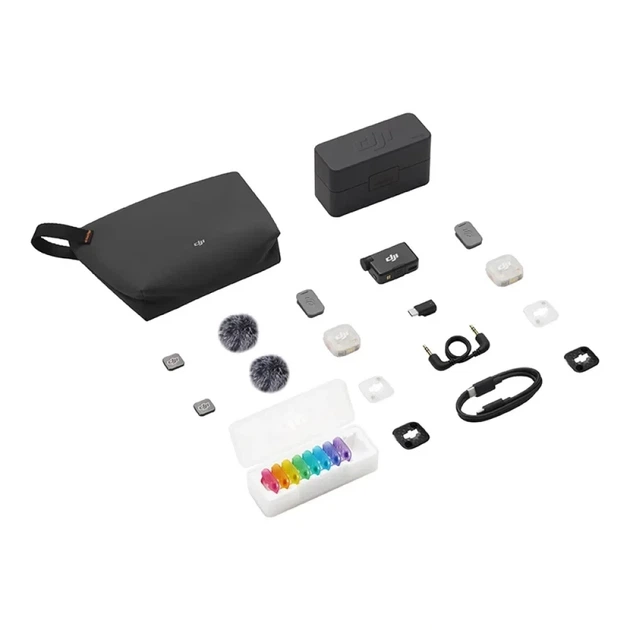 Микрофонная система беспроводная DJI Mic Mini 2S (2TX + 1RX + кейс) - Фото 2 Микрофонная система беспроводная DJI Mic Mini 2S (2TX + 1RX + кейс) - изображение 2