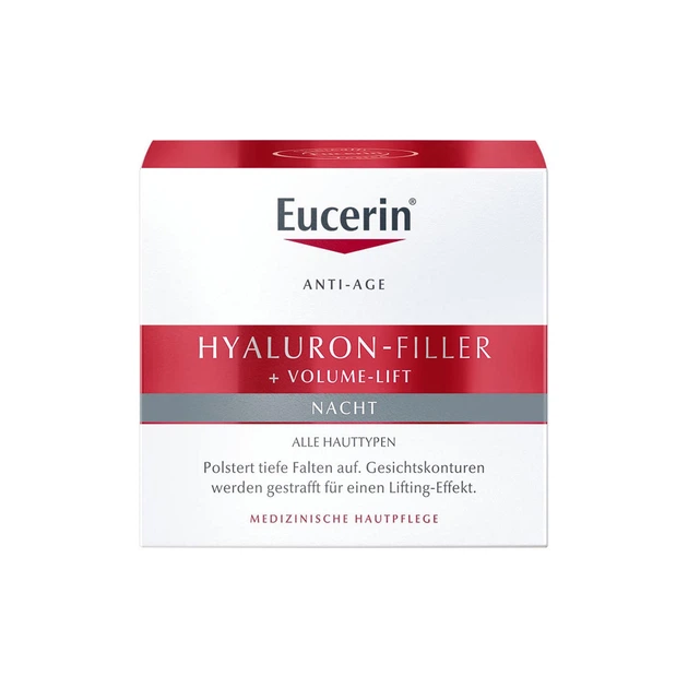 Крем для лица Eucerin Hyaluron-Filler + Volume Lift ночной для обновления контура лица 89763 50 мл - Фото 2 Крем для лица Eucerin Hyaluron-Filler + Volume Lift ночной для обновления контура лица 89763 50 мл - изображение 2