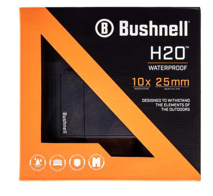 Бінокль Bushnell H2O 10x25 Roof Синій 130105R - зображення 3