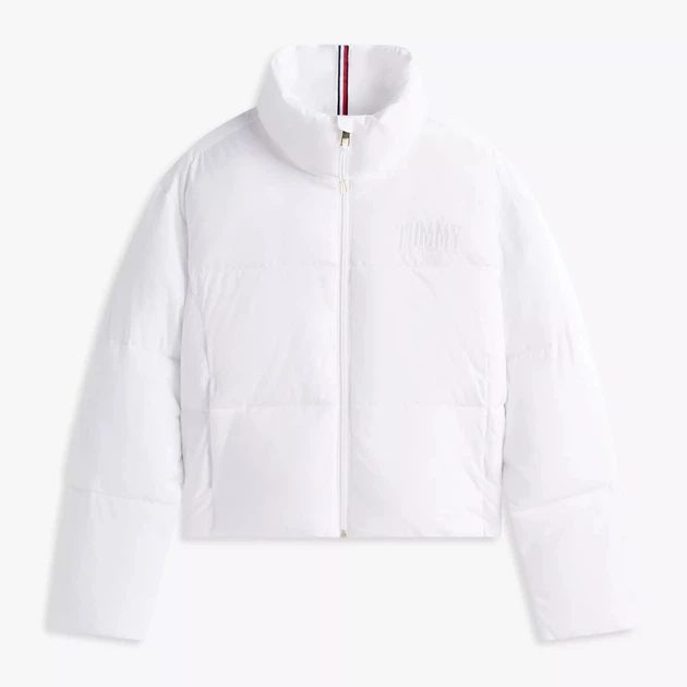 Куртка зимняя короткая женская Tommy Hilfiger 176747941 XL Белая (1161148542) - изображение 6