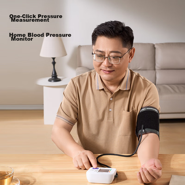 Новый интеллектуальный электронный тонометр Panasonic для измерения артериального давления на плече, высокоточный прибор для измерения артериального давления у пожилых людей, для домашнего использования, TMB-2283. - изображение 5