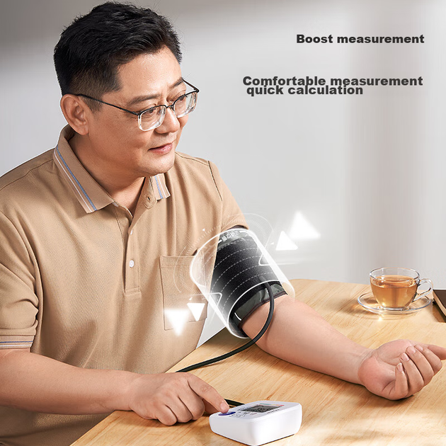 Новый интеллектуальный электронный тонометр Panasonic для измерения артериального давления на плече, высокоточный прибор для измерения артериального давления у пожилых людей, для домашнего использования, TMB-2283. - изображение 4