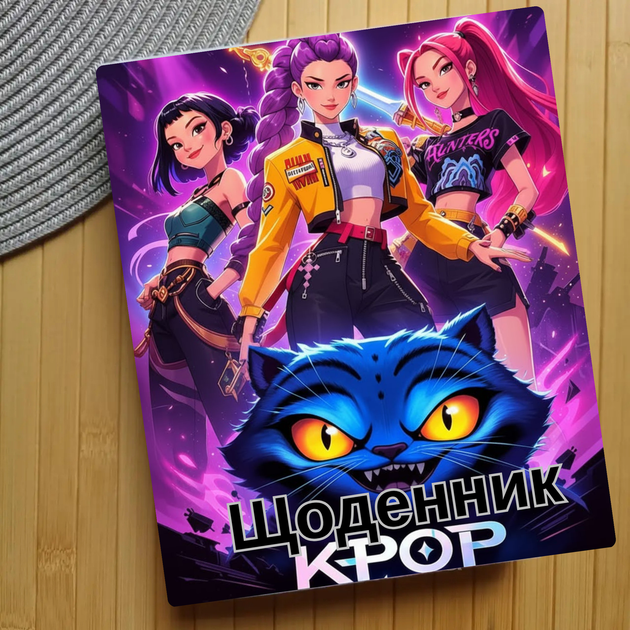 Дневник KPop Demon Hunters Кейпоп-охотницы на демонов (29660) - Фото 1 Дневник KPop Demon Hunters Кейпоп-охотницы на демонов (29660) - изображение 1