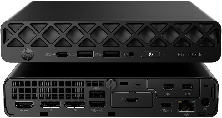 Комп'ютер HP EliteDesk 8 Mini G1a Black (998Z4ET) - зображення 2
