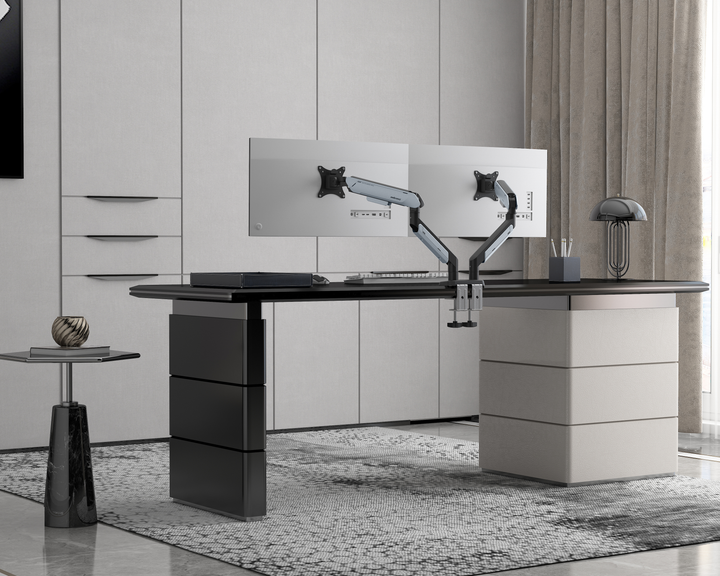 Настільне кріплення для двох моніторів Anda Seat Stealth PRO II Duo 17’’-42’’ Titanium (AD-W-A9-2S-BT) - Фото 10 Настільне кріплення для двох моніторів Anda Seat Stealth PRO II Duo 17’’-42’’ Titanium (AD-W-A9-2S-BT) - изображение 10