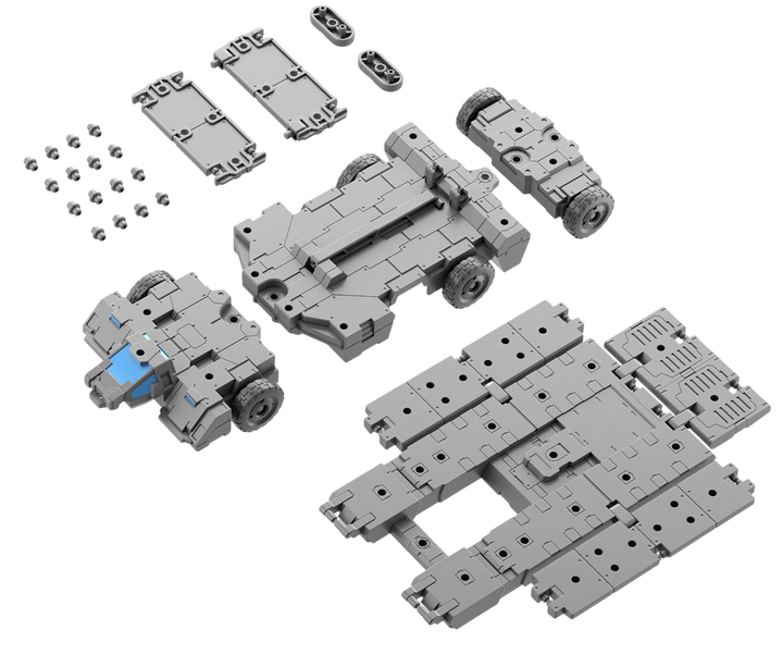 Model transportera do składania Bandai 30 Minutes Missions 30MM Exa Vehicle Customized Carrier Ver (4573102653239) - obraz 2