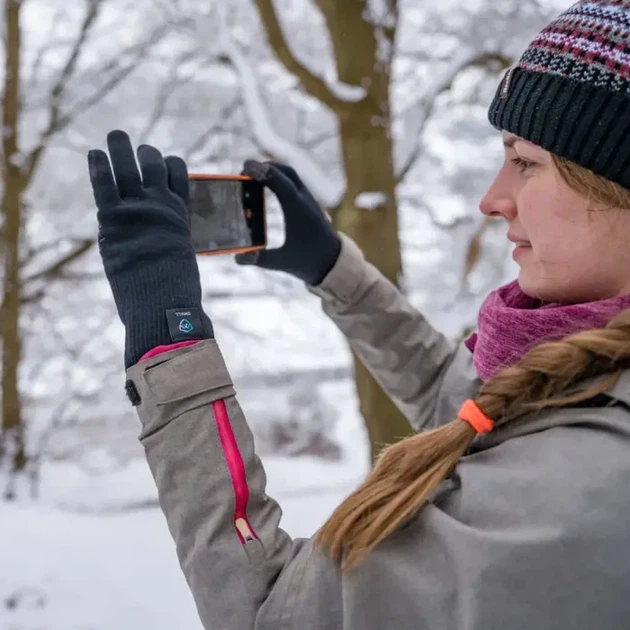 Рукавички водонепроникні Dexshell ThermFit 3.0 Gloves, чорні, розмір M - изображение 3