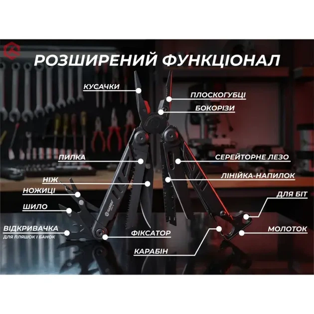 Мультитул Multi Tool Ganzo G305B - зображення 5