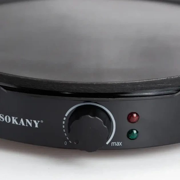 Млинниця електрична Sokany SK-BBQ-842 електромлинниця Ø30 см автоматична млинниця для дому професійна - изображение 7