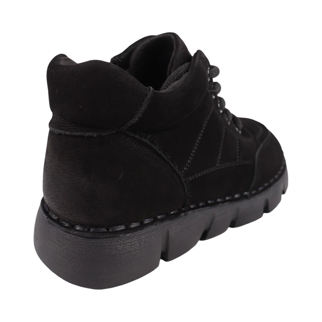 Черевики жіночі Lola Andy чорні натуральний нубук 539-26DHS 36 - Фото 4 Черевики жіночі Lola Andy чорні натуральний нубук 539-26DHS 36 - изображение 4